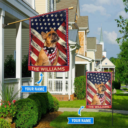 Personalized Dog Flags, French Bulldog Garden Flag, Custom Dog Garden Flags, Dog Flags Outdoor, Garden Flags Dogs, Dog House Flags