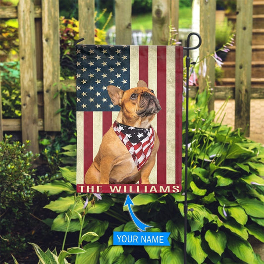 Personalized Dog Flags, French Bulldog Garden Flag, Dog Flags Outdoor, Garden Flags Dogs, Dog House Flags