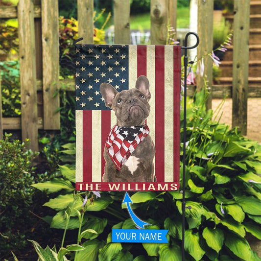 Personalized Dog Flags, French Bulldog Garden Flag, Gift For Dog Lovers, Garden Flags Dogs, Dog House Flags