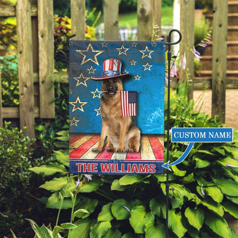 Personalized Dog Flags, German Shepherd Dog Garden Flags, Dog Flags Outdoor, Dog Gifts For Owners, Garden Flags Dogs, Dog House Flags