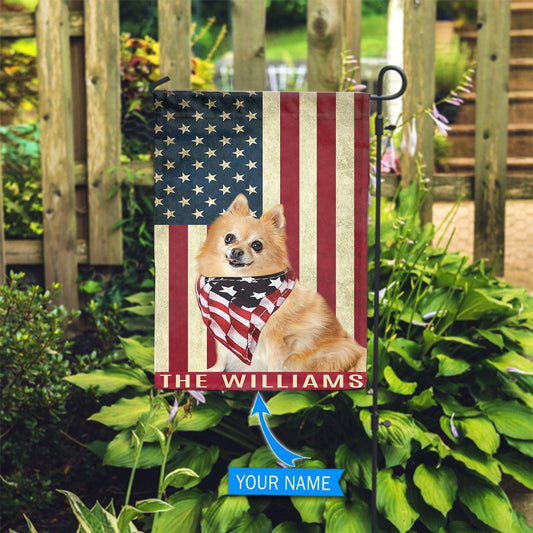Personalized Dog Flags, German Spitz Garden Flag, Dog Flags Outdoor, Garden Flags Dogs, Dog House Flags