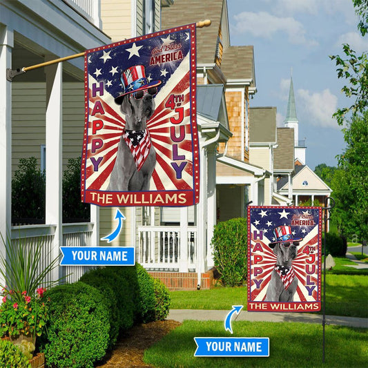 Personalized Dog Flags, Great Dane God Bless America, 4th Of July Flag, Custom Dog Garden Flags, Dog Flags Outdoor, Garden Flags Dogs, Dog House Flags