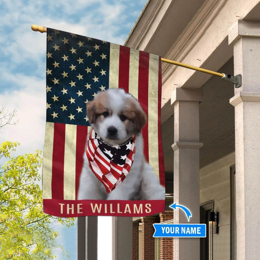 Personalized Dog Flags, Great Pyrenees Flag, Dog Flags Outdoor, Garden Flags Dogs, Dog House Flags