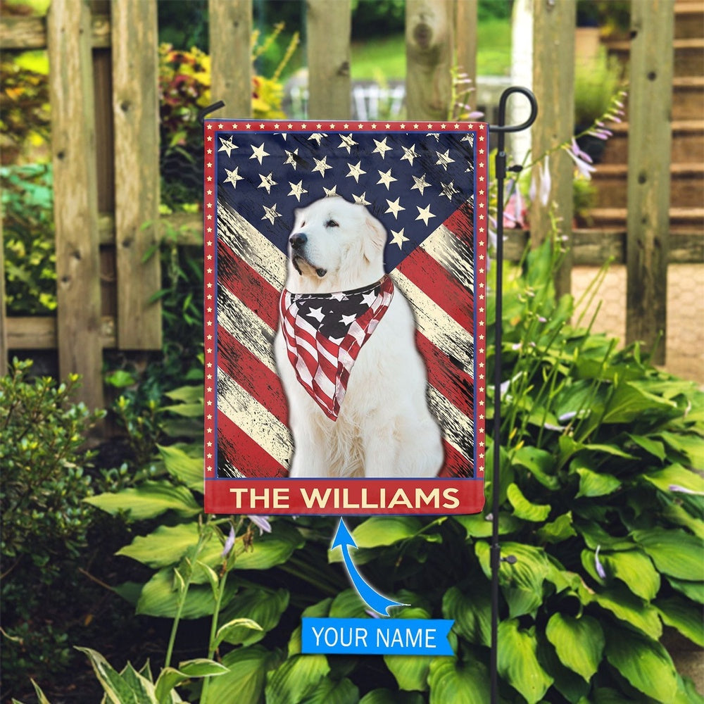 Personalized Dog Flags, Great Pyrenees Garden Flag, Custom Dog Garden Flags, Dog Flags Outdoor, Garden Flags Dogs, Dog House Flags