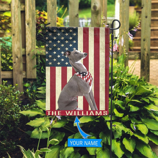 Personalized Dog Flags, Greyhound Garden Flag, Dog Flags Outdoor, Garden Flags Dogs, Dog House Flags