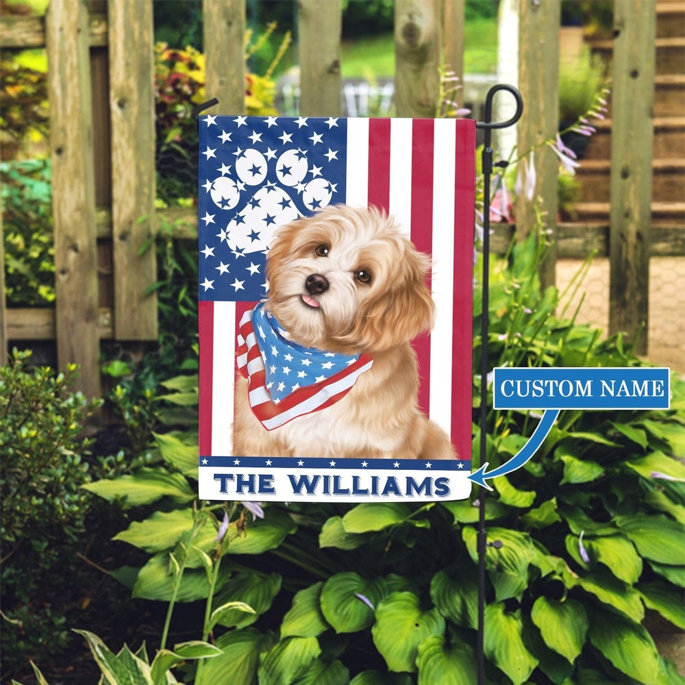 Personalized Dog Flags, Havanese Dog Garden Flag, Garden Flags Dogs, Dog House Flags
