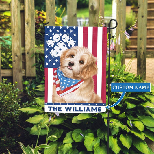 Personalized Dog Flags, Havanese Dog Garden Flag, Garden Flags Dogs, Dog House Flags