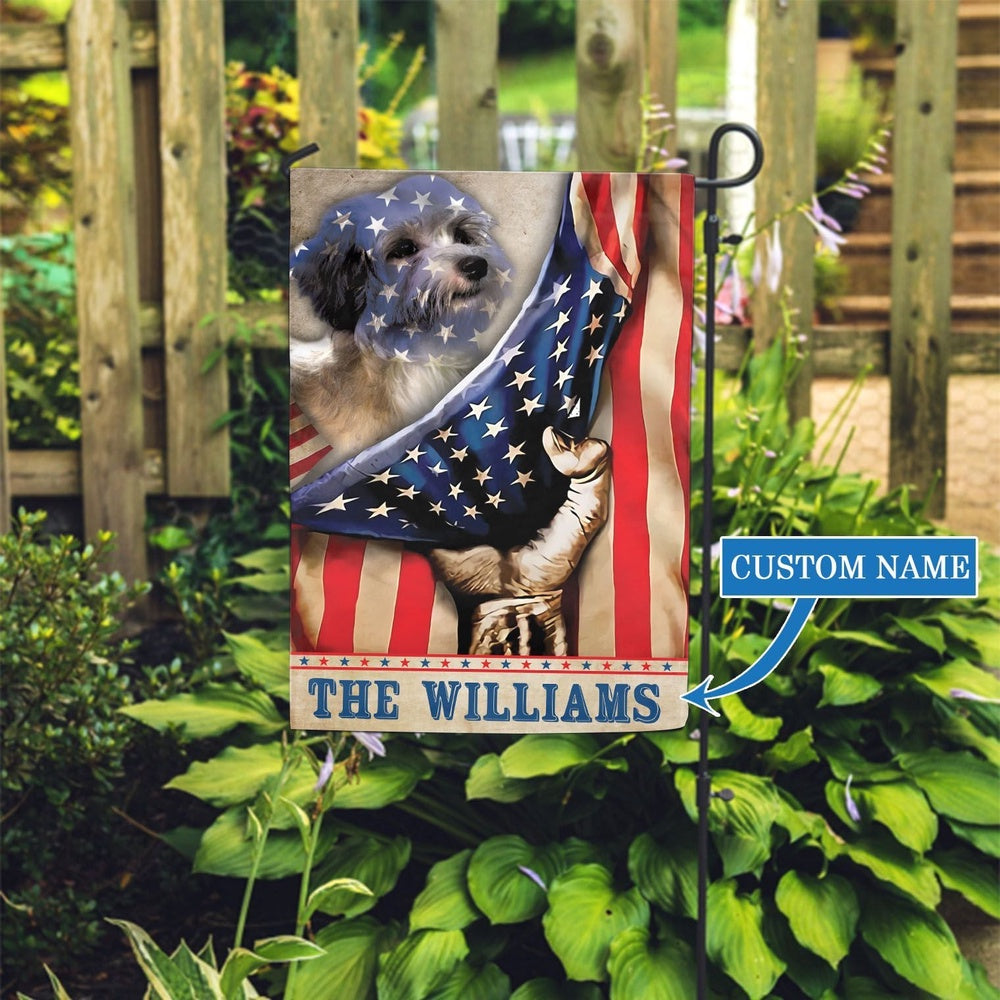Personalized Dog Flags, Havanese Garden Flag, Garden Flags Dogs, Dog House Flags
