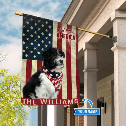 Personalized Dog Flags, Havanese God Bless America Flag, Custom Dog Garden Flags, Dog Flags Outdoor, Garden Flags Dogs, Dog House Flags