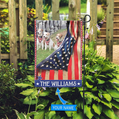 Personalized Dog Flags, Jack Russell Terrier Flag, Dog Flags Outdoor, Garden Flags Dogs, Dog House Flags