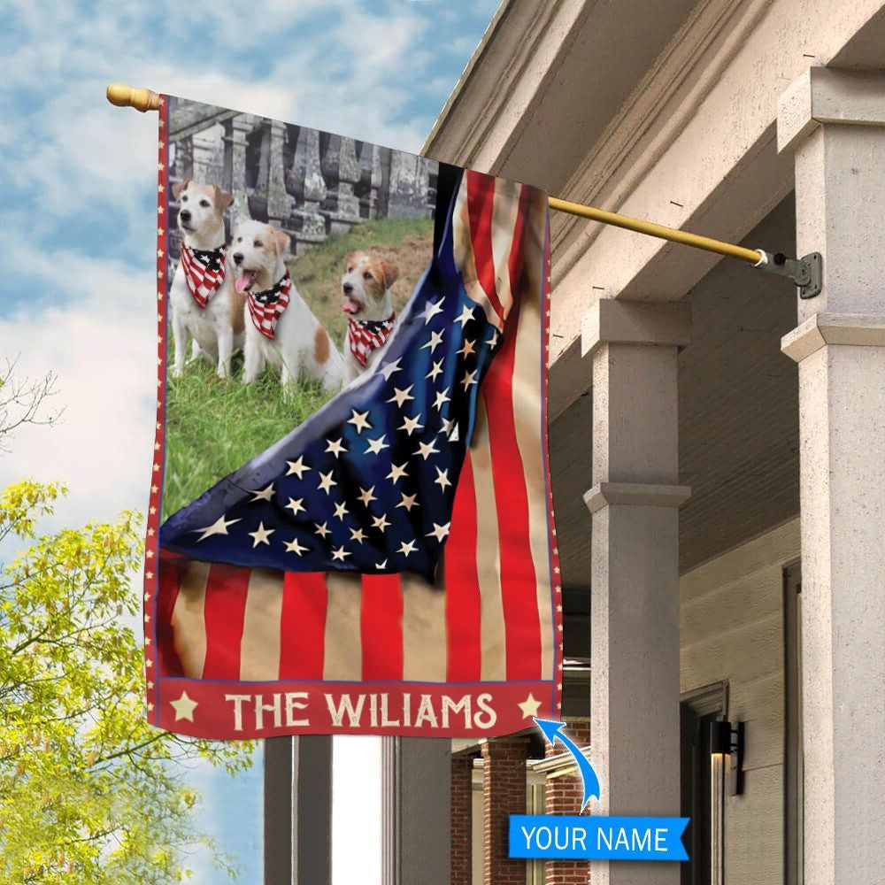 Personalized Dog Flags, Jack Russell Terrier Flag, Dog Flags Outdoor, Garden Flags Dogs, Dog House Flags