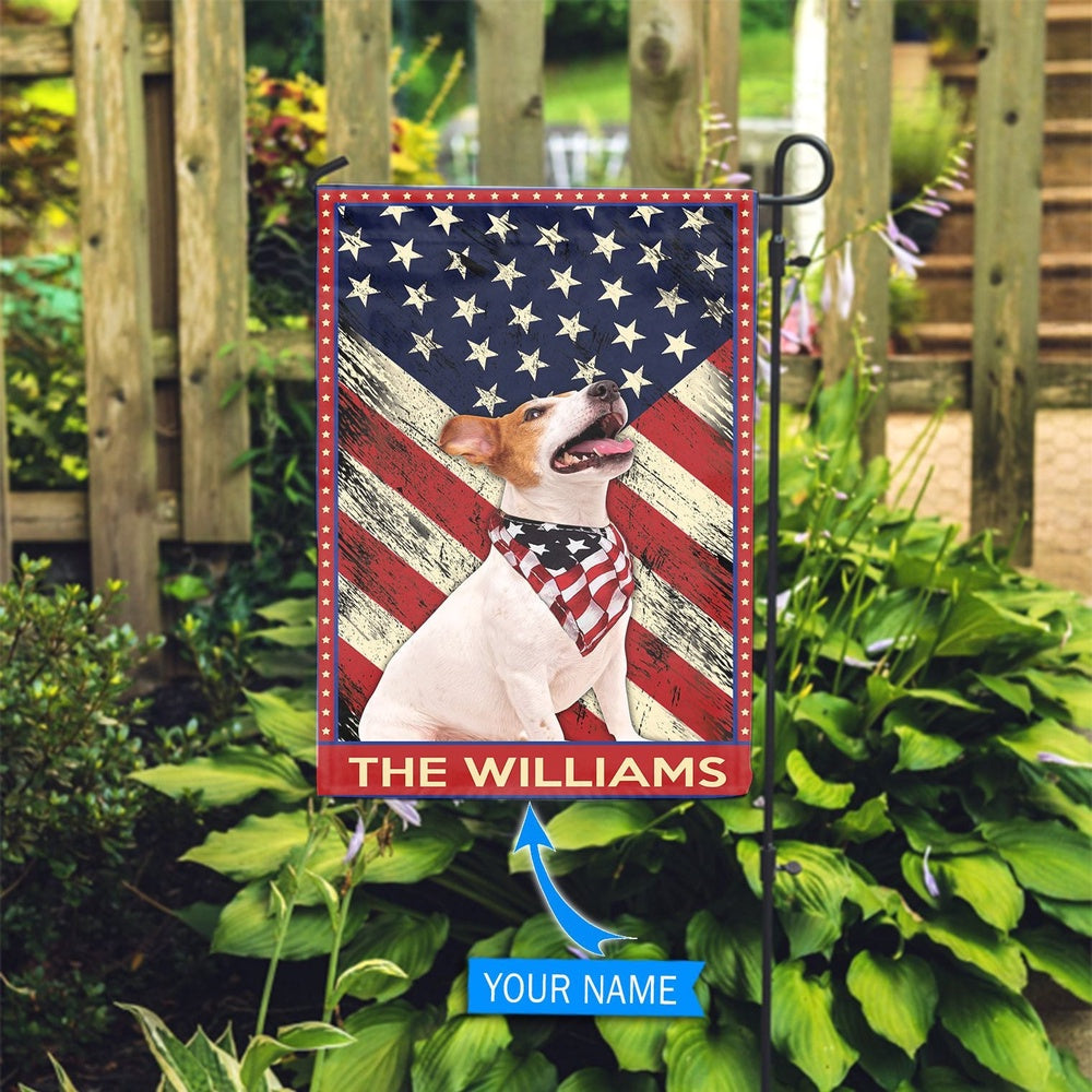 Personalized Dog Flags, Jack Russell Terrier Garden Flag, Garden Flags Dogs, Dog House Flags