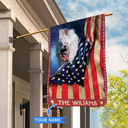 Personalized Dog Flags, Lhasa Apso House Flag, Garden Flags Dogs, Dog House Flags