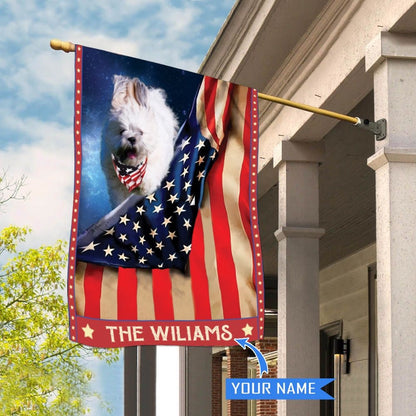 Personalized Dog Flags, Lhasa Apso House Flag, Garden Flags Dogs, Dog House Flags