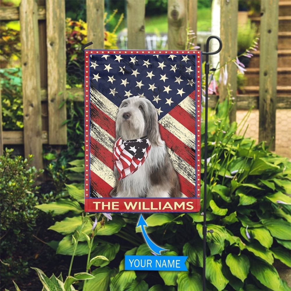 Personalized Dog Flags, Old English Sheepdog Flag, Garden Flags Dogs, Dog House Flags
