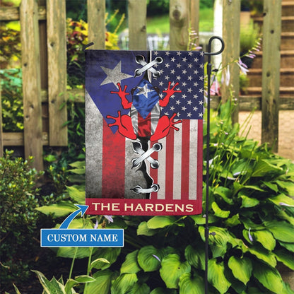 Personalized Dog Flags, Puerto Rico Flag, Garden Flags Dogs, Dog House Flags