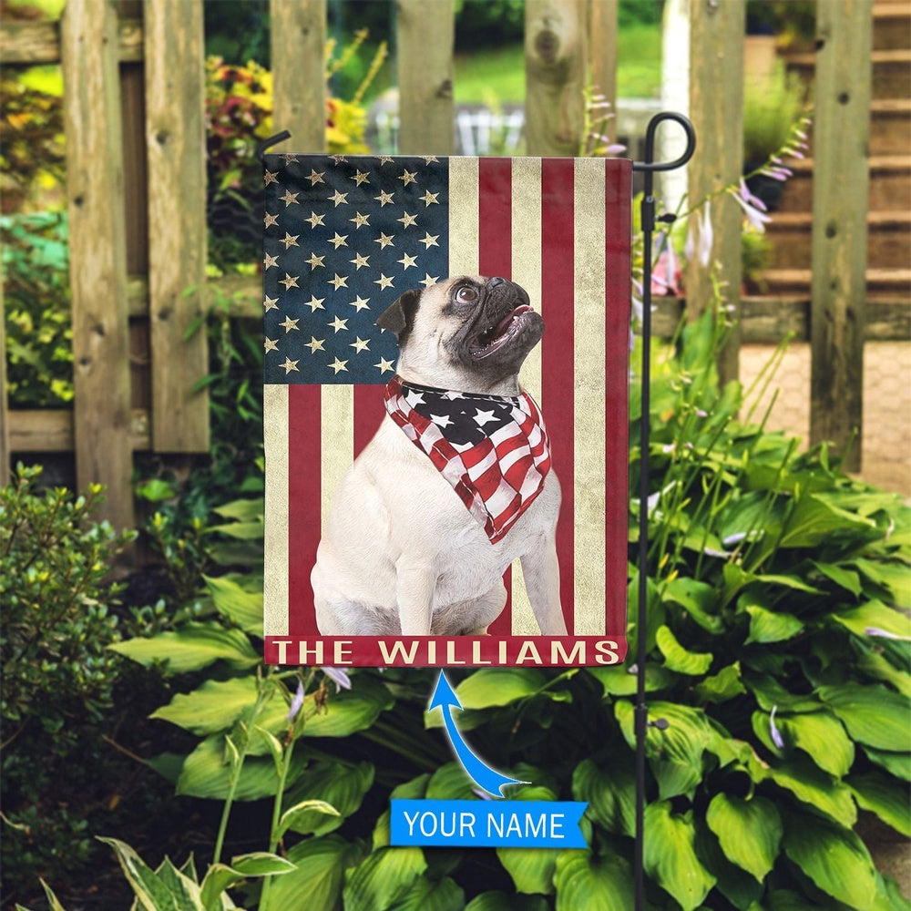 Personalized Dog Flags, Pug Garden Flag, Dog Flags Outdoor, Garden Flags Dogs, Dog House Flags