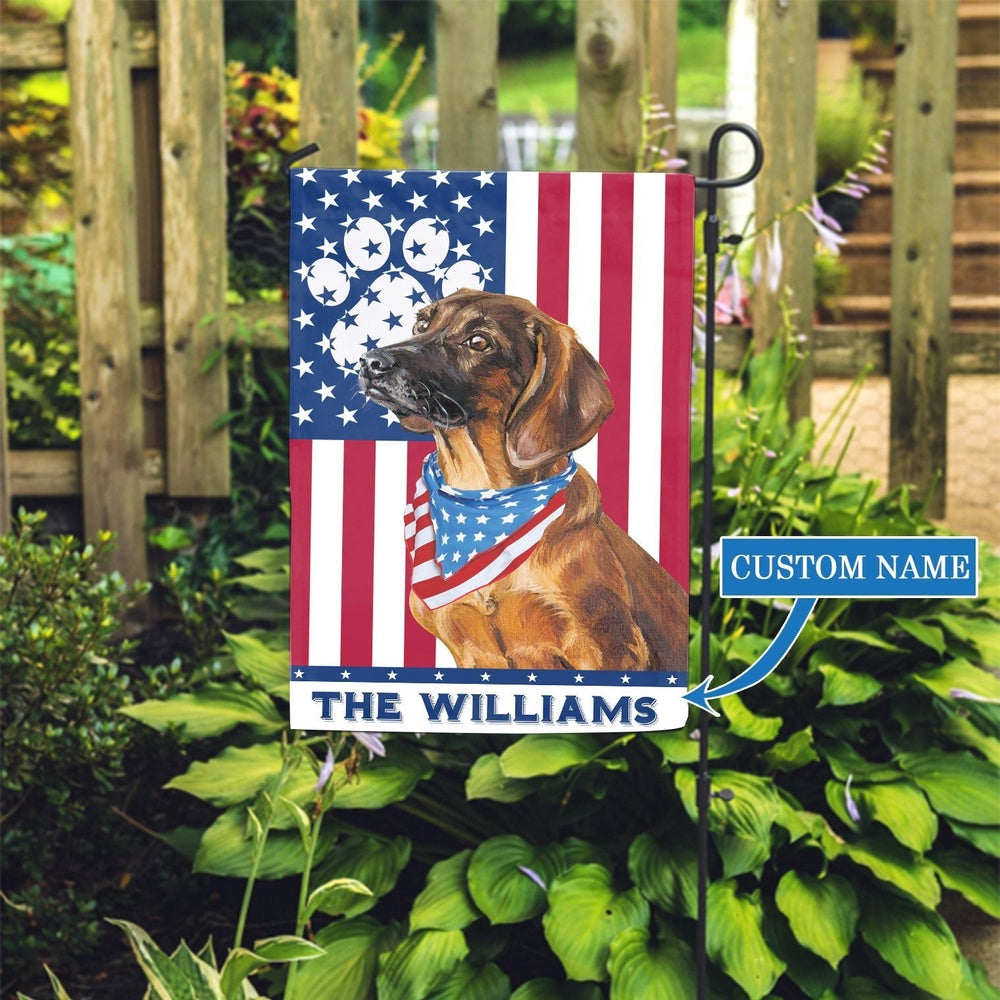 Personalized Dog Flags, Rhodesian Ridgeback Garden Flag, Garden Flags Dogs, Dog House Flags