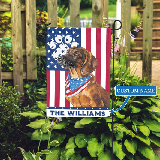 Personalized Dog Flags, Rhodesian Ridgeback Garden Flag, Garden Flags Dogs, Dog House Flags