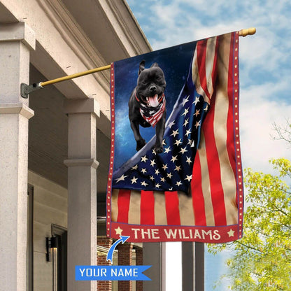 Personalized Dog Flags, Staffordshire Bull Terrier House Flag, Garden Flags Dogs, Dog House Flags