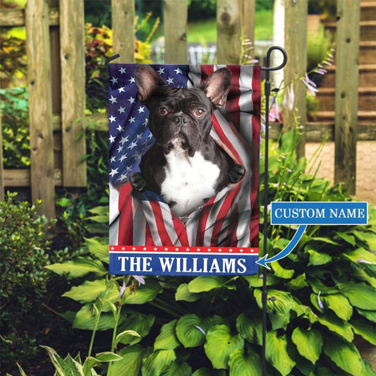 Personalized Dog Flags, Usa Boston Terrier Garden Flag, Garden Flags Dogs, Dog House Flags