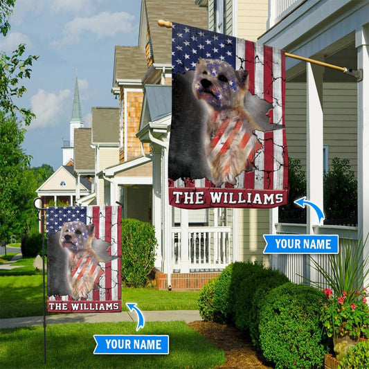Personalized Dog Flags, West Highland White Terrier Usa Flag, Garden Flags Dogs, Dog House Flags