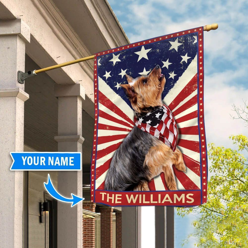Personalized Dog Flags, Yorkshire Terrier Flag, Garden Flags Dogs, Dog House Flags