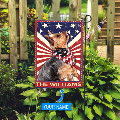 Personalized Dog Flags, Yorkshire Terrier Flag, Garden Flags Dogs, Dog House Flags