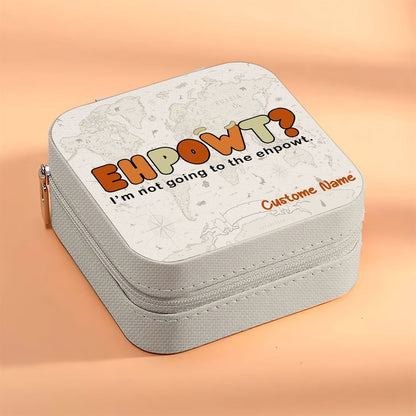 Personalized Ehpowt Jewelry Box, Travel Jewelry Case Gift For Mom, Wife, Aunt, Friends, Mother's Day Jewelry Case