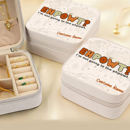 Personalized Ehpowt Jewelry Box, Travel Jewelry Case Gift For Mom, Wife, Aunt, Friends, Mother's Day Jewelry Case