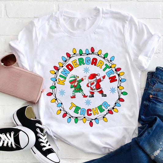 Personalized Grade Christmas Light T Shirt, Merry T Shirt, Unisex Christmas Shirts
