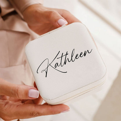 Personalized Jewelry Box, Jewelry Organizer, Mother's Day Jewelry Case