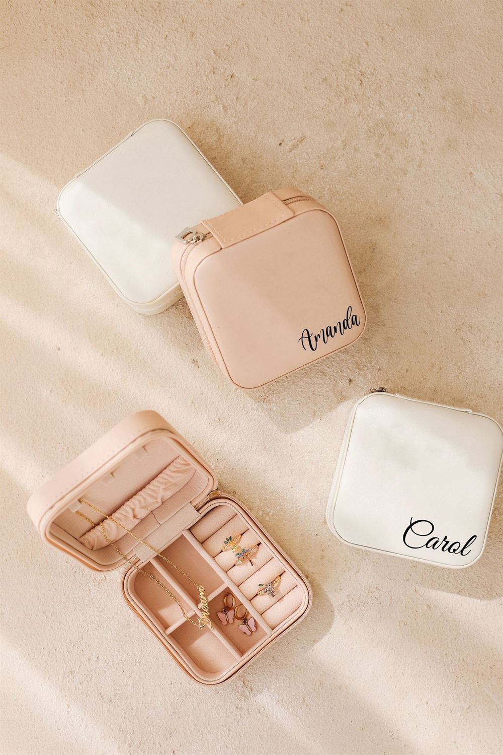 Personalized Jewelry Box, Jewelry Organizer, Mother's Day Jewelry Case