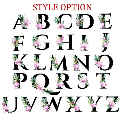 Personalized Letter Pattern & Name Jewelry Box - Travel Jewelry Case Gift For Mom, Bride, Aunt, Friends, Mother's Day Jewelry Case