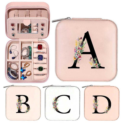 Personalized Name Jewelry Box, Jewelry Case Gift For Girls, Women, Mom, Mother's Day Jewelry Case