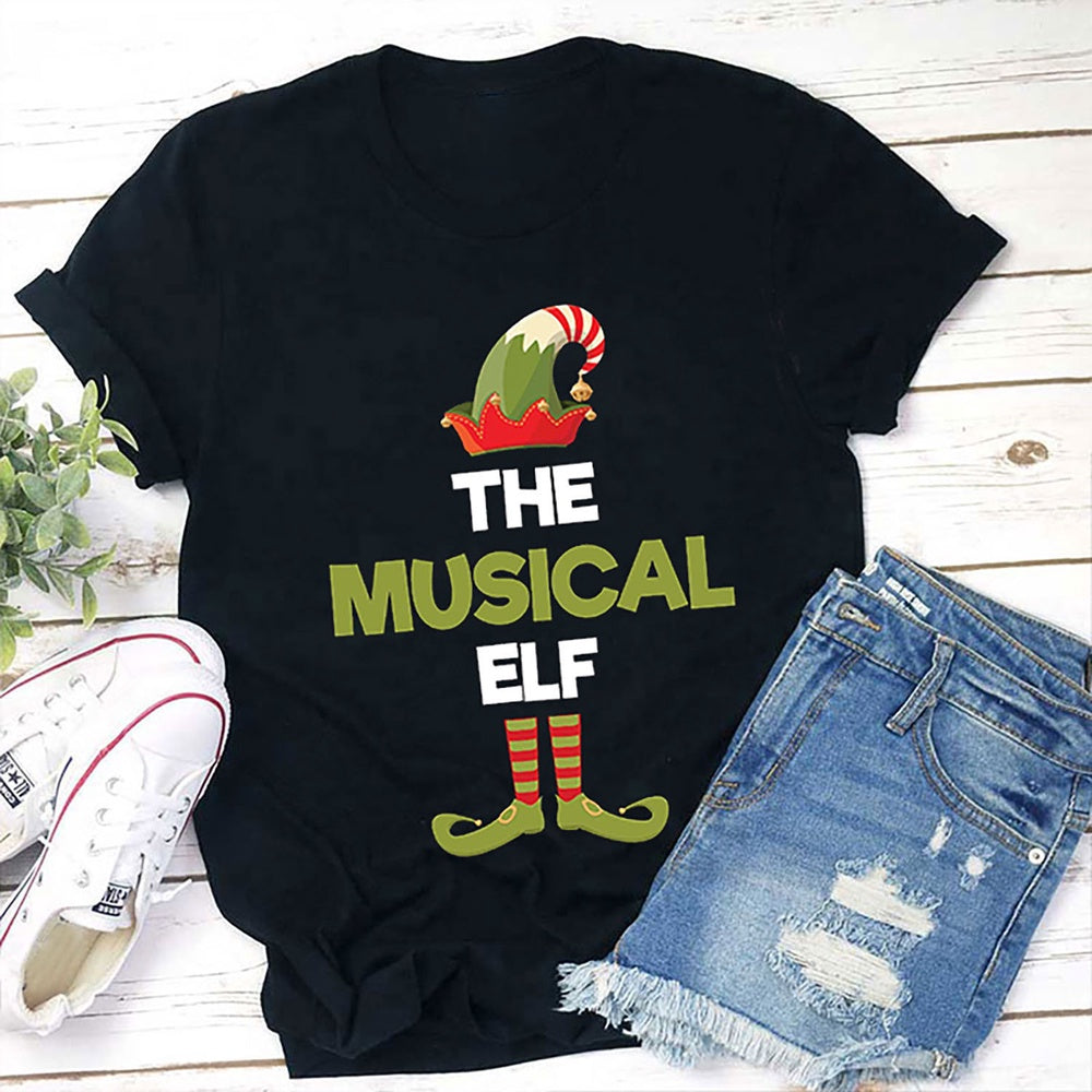 Personalized Subject The Musical Elf T Shirt, Merry T Shirt, Unisex Christmas Shirts