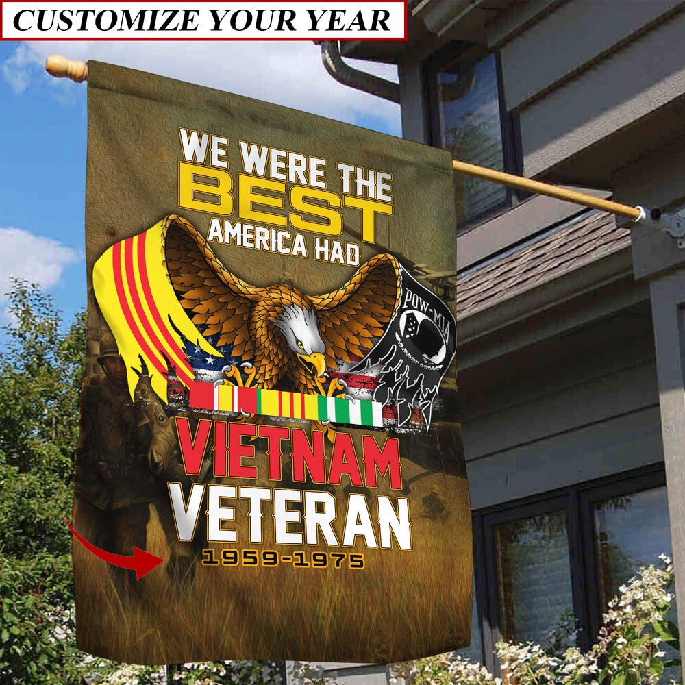 Personalized We Were The Best America Had Flag