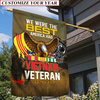Personalized We Were The Best America Had Flag
