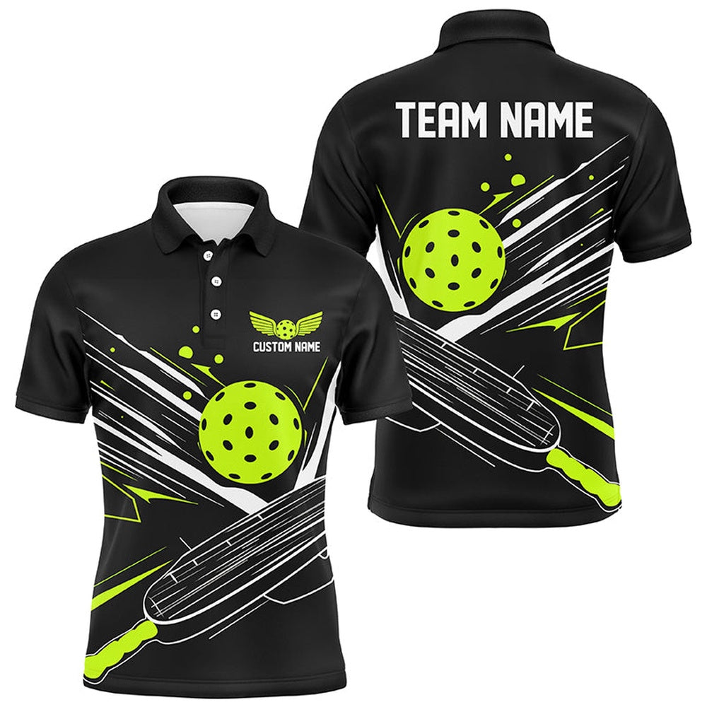 Pickleball Polo Shirts, Custom Multi-Color Pickleball Shirts For Players, Pickleball League Jerseys With Team Name
