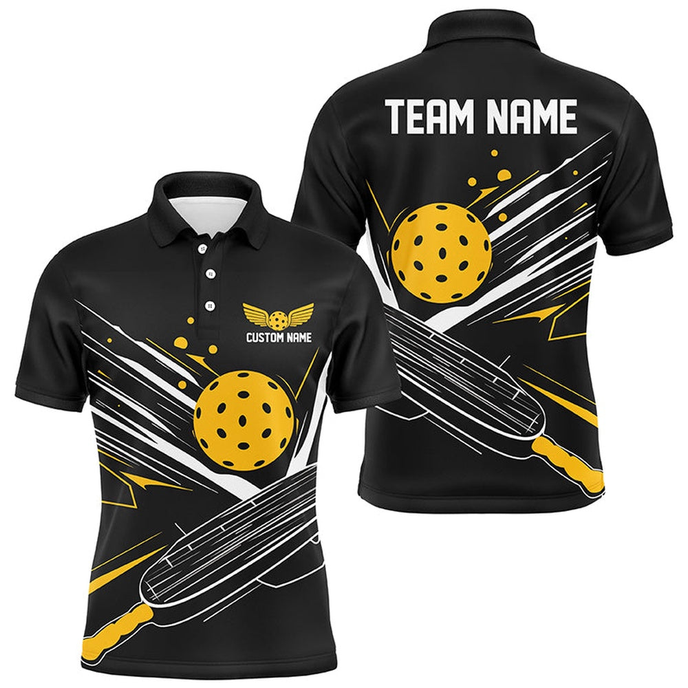 Pickleball Polo Shirts, Custom Multi-Color Pickleball Shirts For Players, Pickleball League Jerseys With Team Name