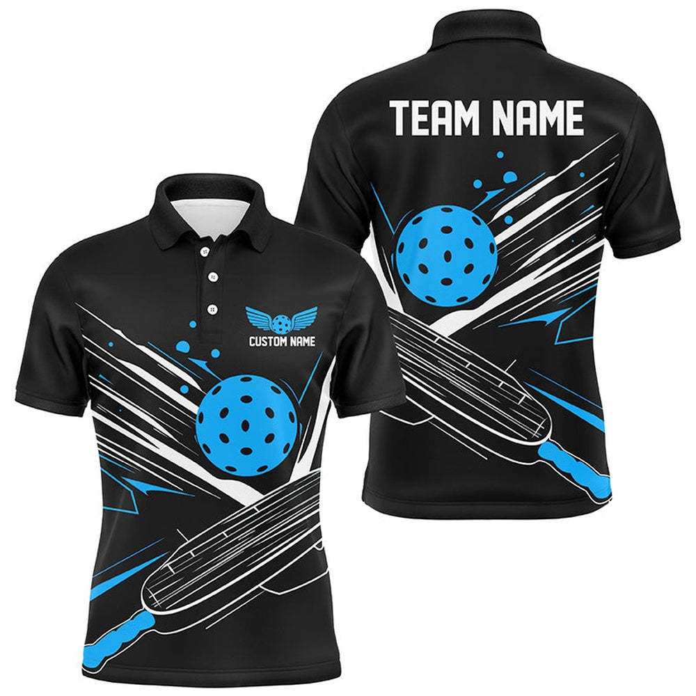 Pickleball Polo Shirts, Custom Multi-Color Pickleball Shirts For Players, Pickleball League Jerseys With Team Name