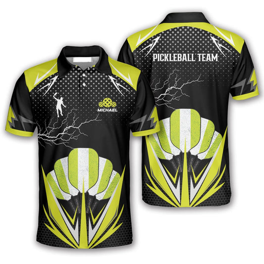 Pickleball Polo Shirts, Dink King Pickleball Polo Shirts