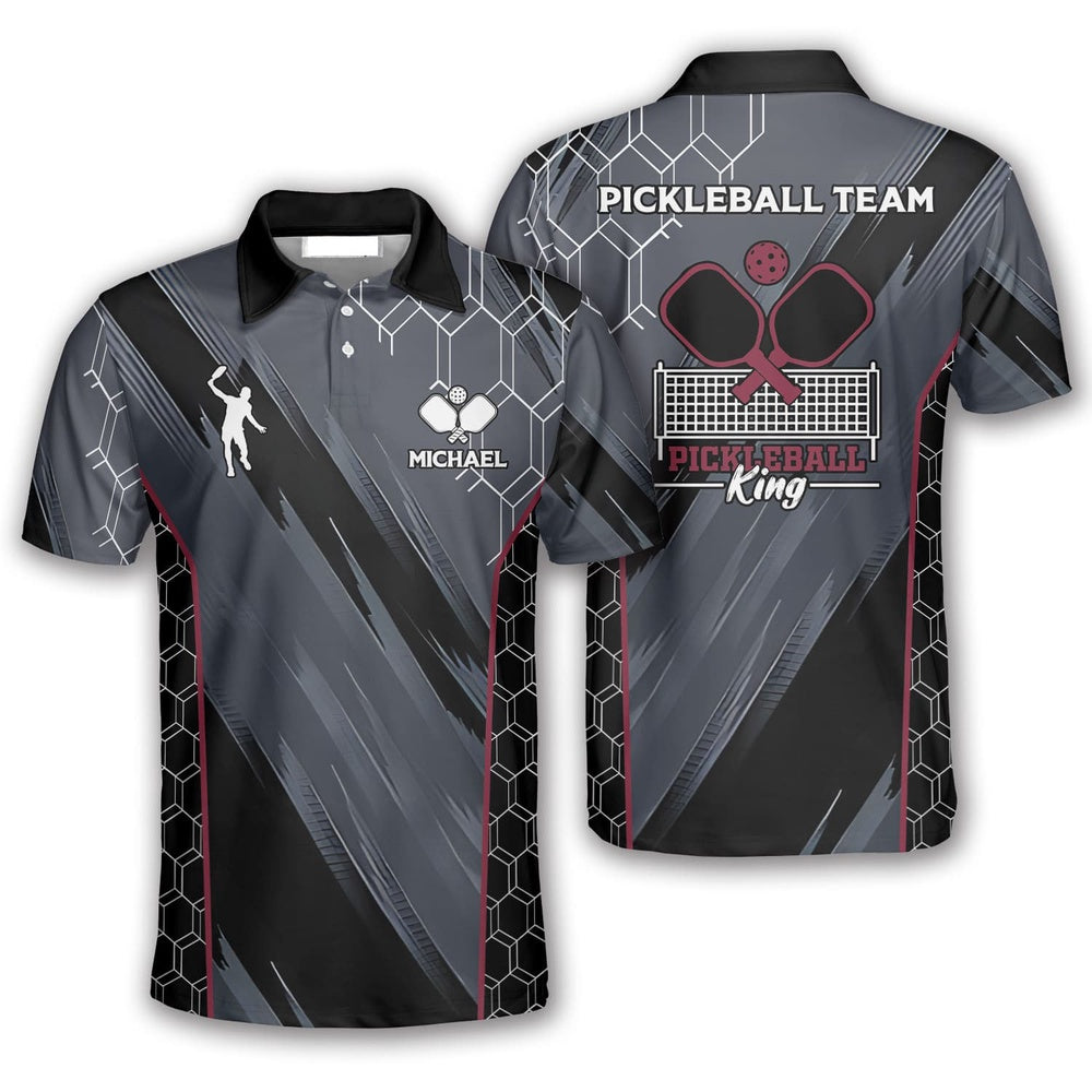 Pickleball Polo Shirts, Happy Hour Pickleball Polo Shirts