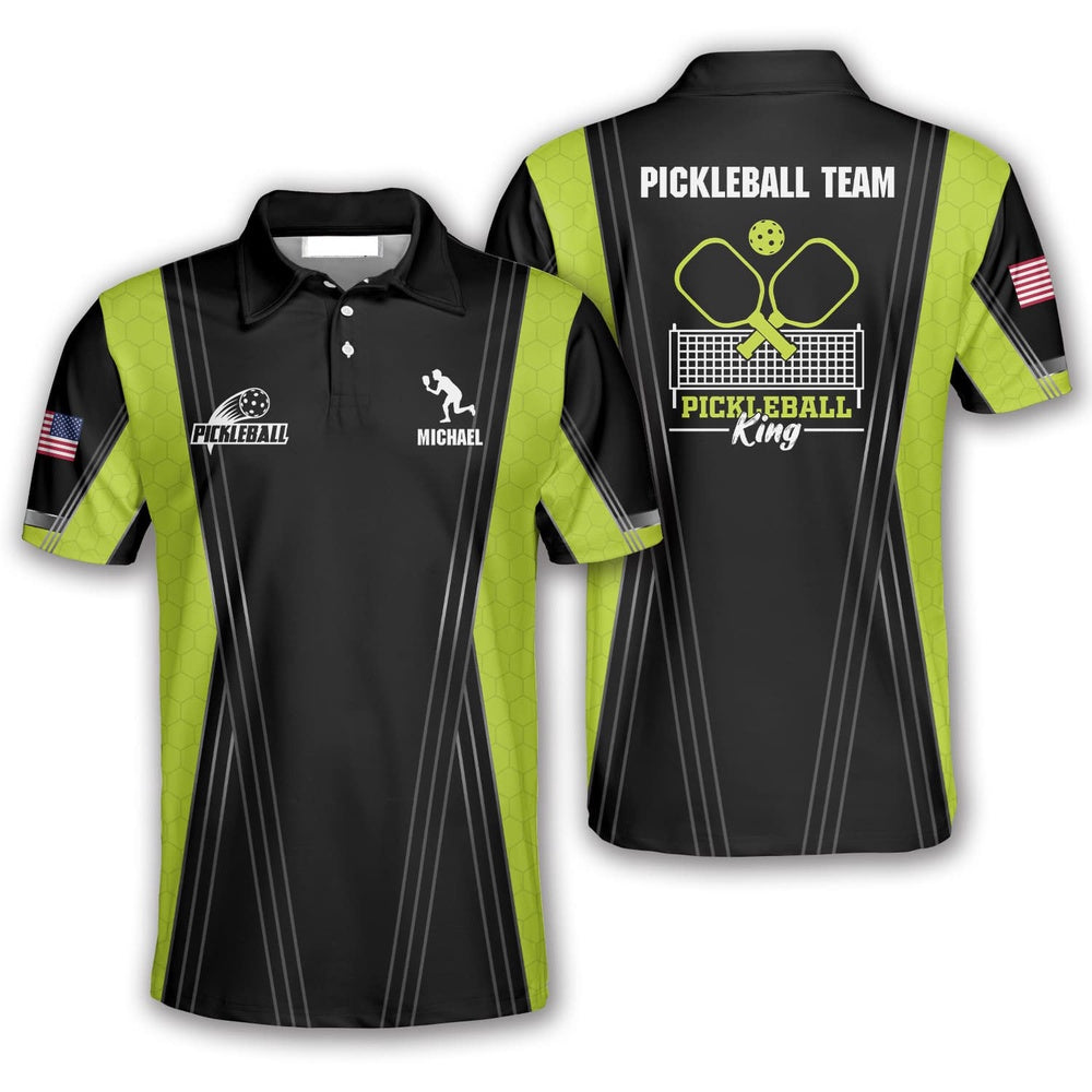 Pickleball Polo Shirts, Smart Dinker Pickleball Polo Shirts