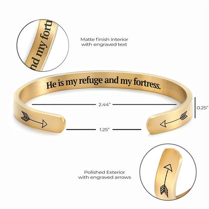 Psalm 912 Cuff Bracelet, Christian Bracelet For Women, Bible Verse Bracelet, Christian Jewelry