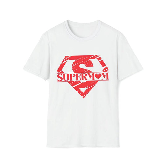 Red Super Mom Premium T Shirt, Mother's Day Premium T Shirt, Mom Shirt