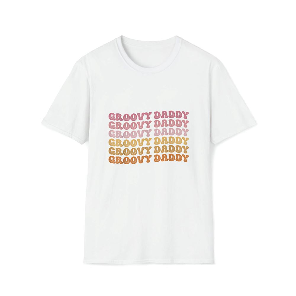 Retro Groovy Hippie Daddy Matching Family Mother's Day Premium T Shirt, Mother's Day Premium T Shirt, Mother's Day Gift, Mom Shirt