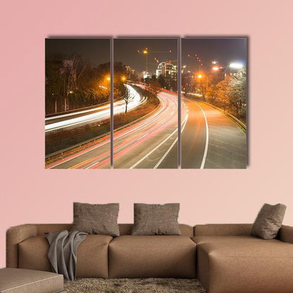 Road In Duesseldorf Canvas Wall Art Decor