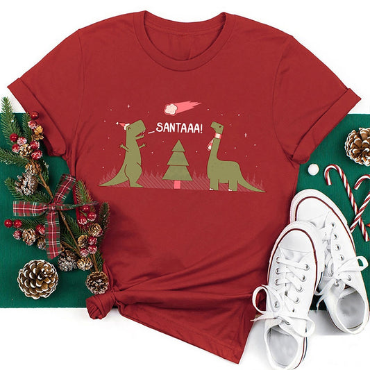 Santaaa T Shirt, Merry T Shirt, Unisex Christmas Shirts
