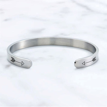 Serenity Prayer Personalized Cuff Bracelet, Christian Bracelet For Women, Bible Verse Bracelet, Christian Jewelry